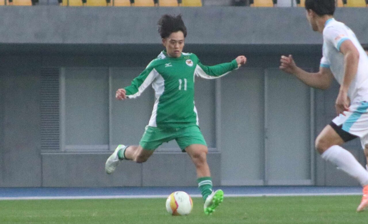 佐藤陽成（体育学部4年、北海道コンサドーレ札幌Ｕ-18）
【大阪体育大学】