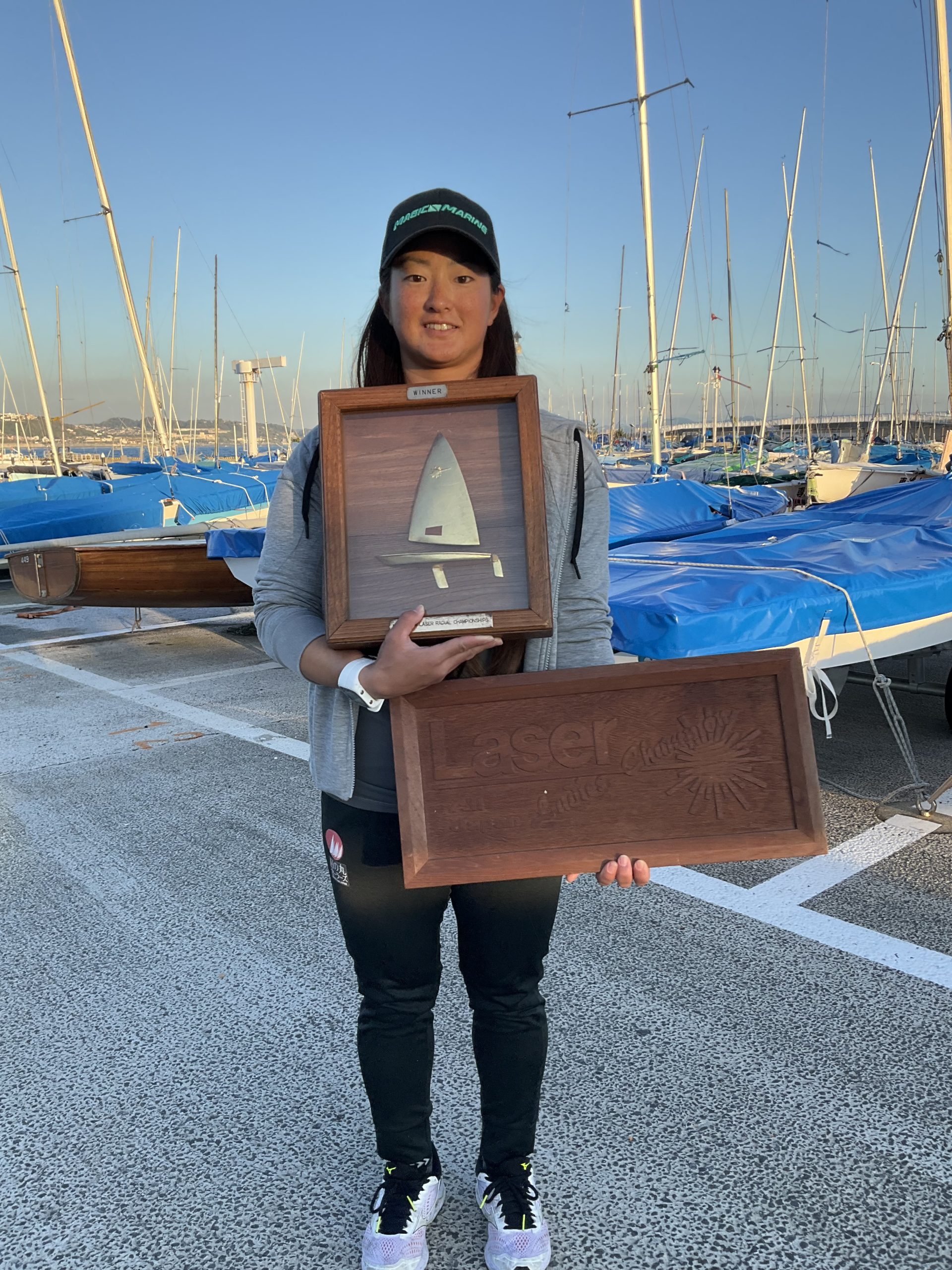 大学院・冨部さんがセーリング・レーザー級全日本選手権で優勝