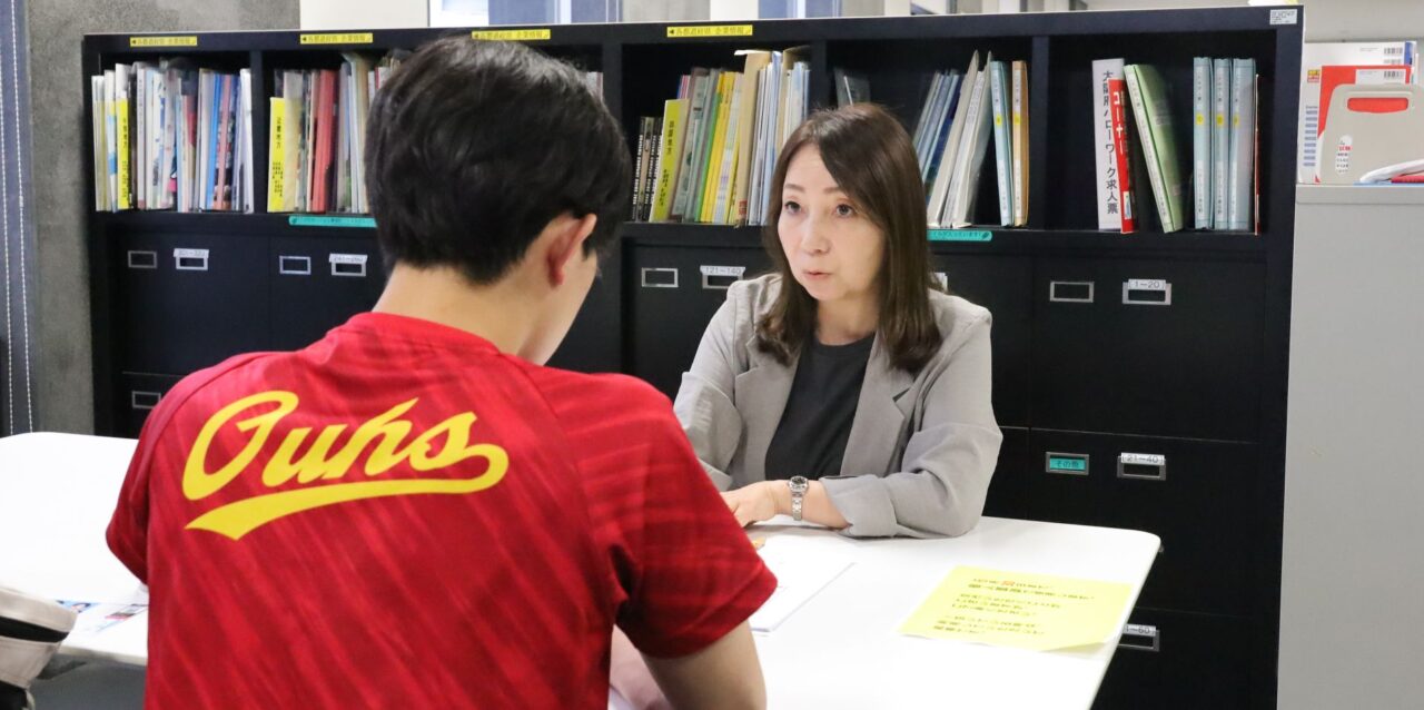 全員との個別面談で１人1人に寄り添う　大阪体育大学