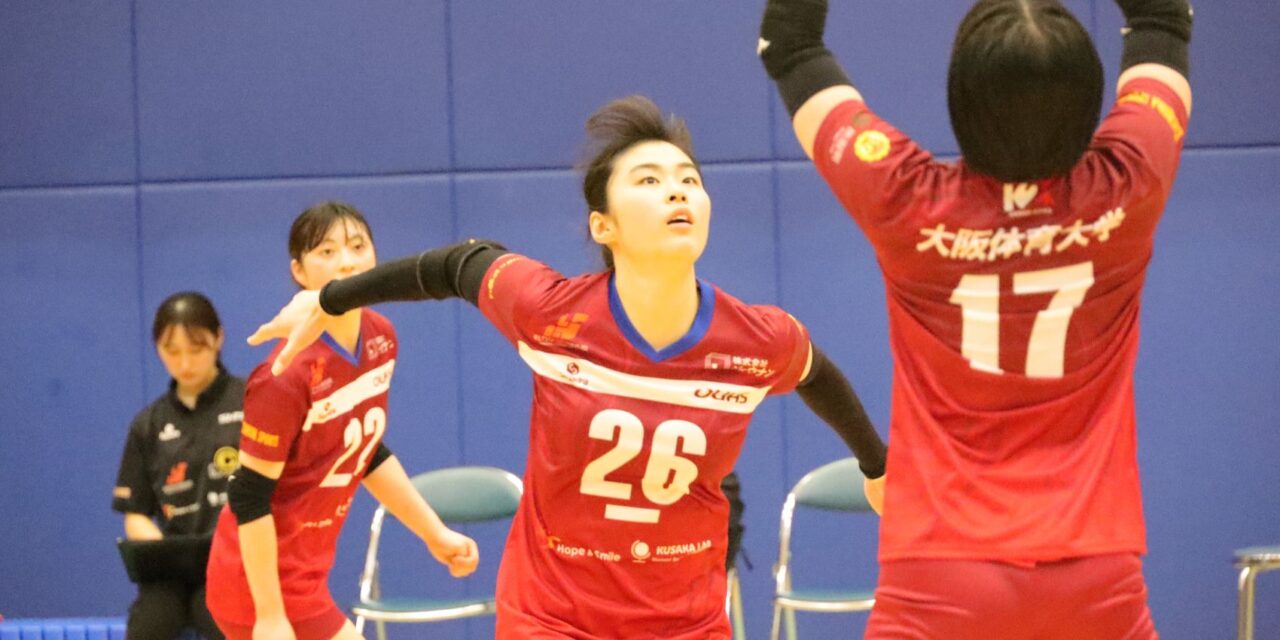 黒木陽奈（体育学部４年、宮崎・都城商業高校）
【大阪体育大学】