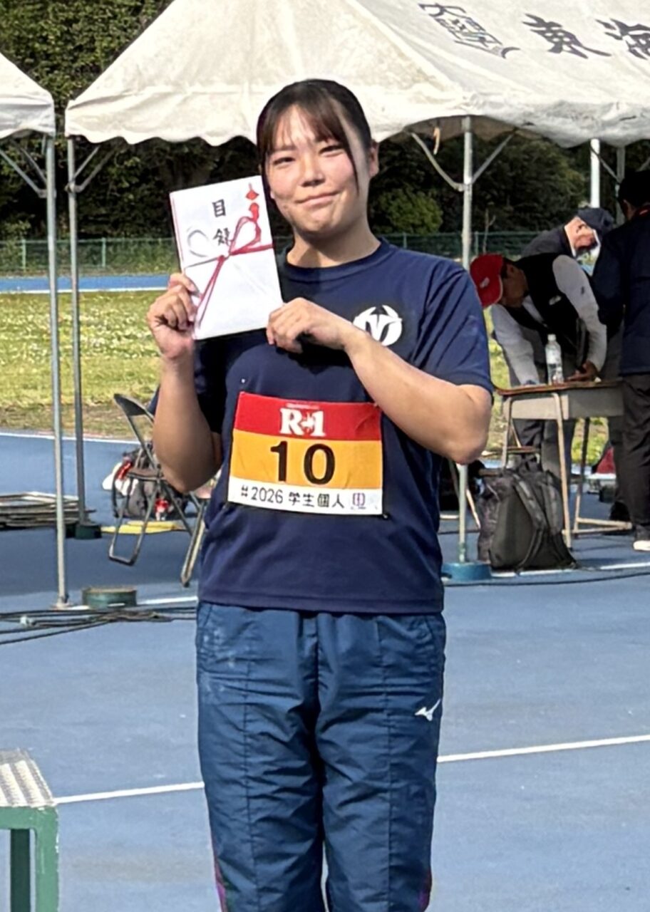 川島空（体育学部４年、大阪体育大学浪商高校） 【大阪体育大学】