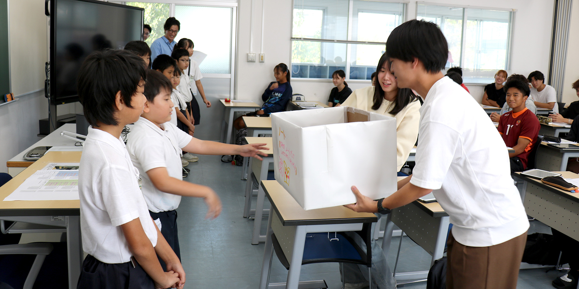 学生への依頼セレモニー