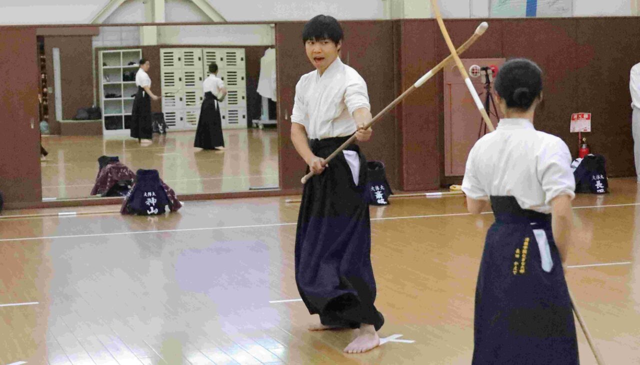 枡本新（体育学部３年、新潟青陵高校）
【大阪体育大学】