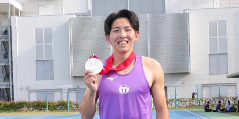 山本湧斗(体育学部4年、兵庫・明石商業高校) 【大阪体育大学】