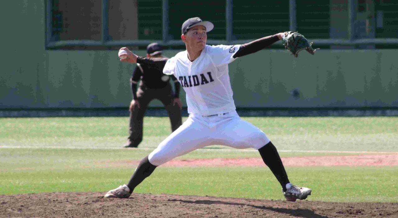 北尾太一（体育3年、兵庫・須磨翔風） 【大阪体育大学】