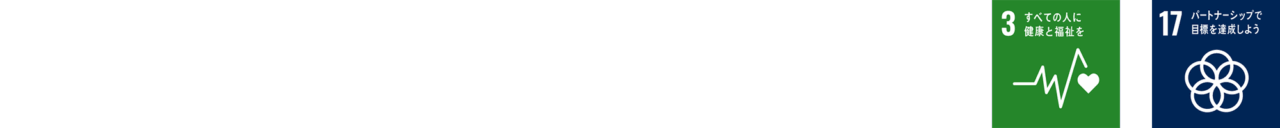SDGs17の目標3、17
