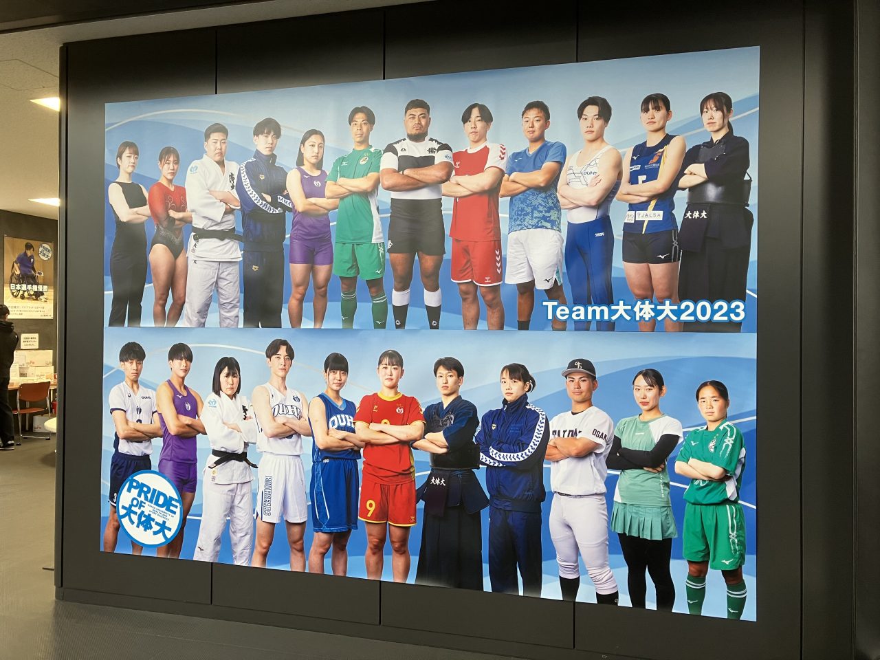 「Team大体大2023」 大判ポスター