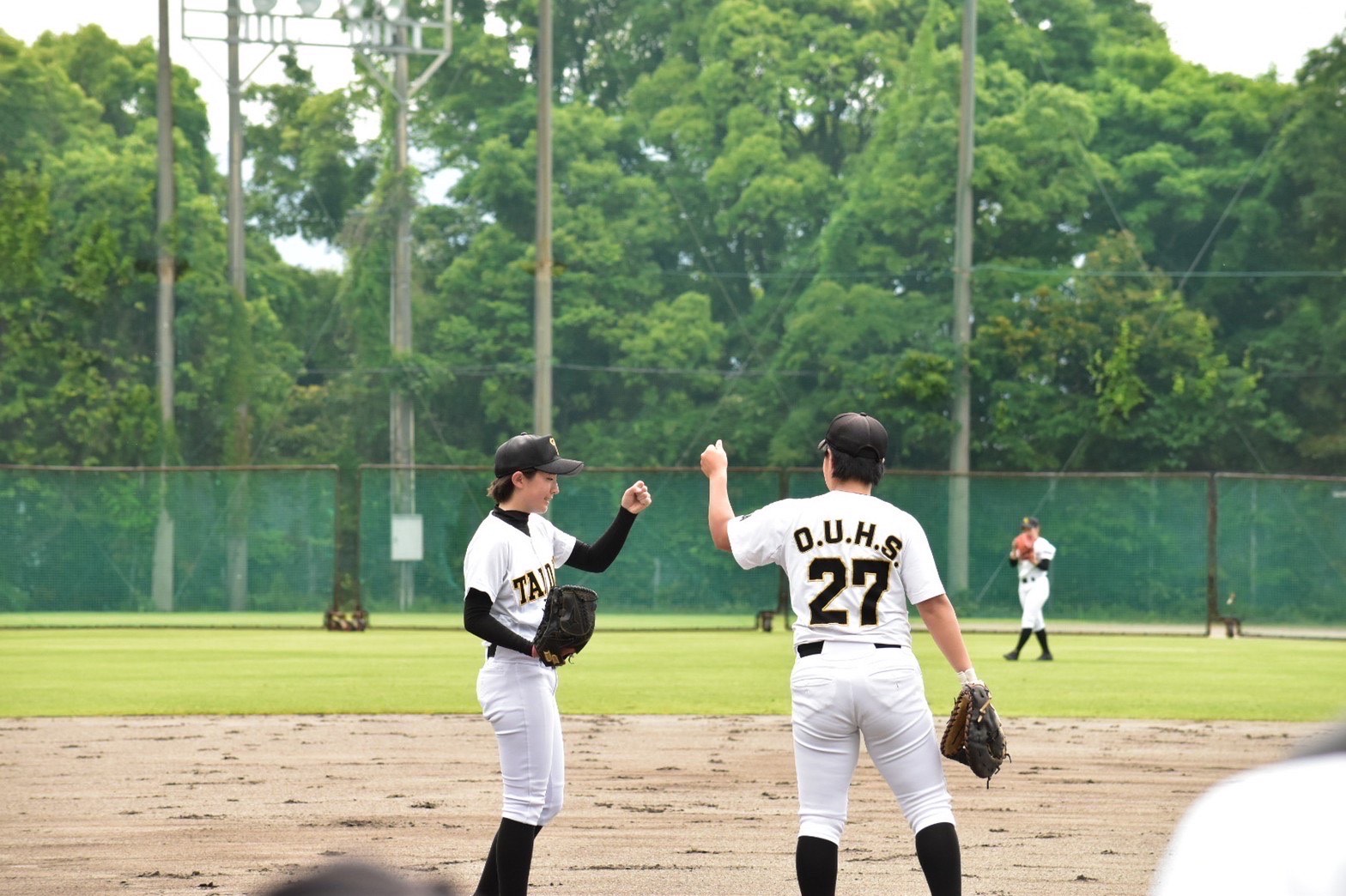 日本大学国際関係野球部グランドコート