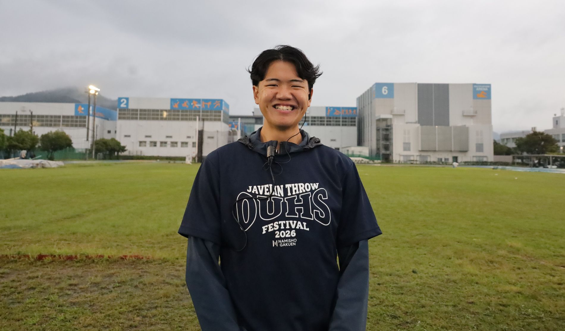松原達平さん(スポーツ科学部3年、富山・南砺福野高校) 【大阪体育大学】