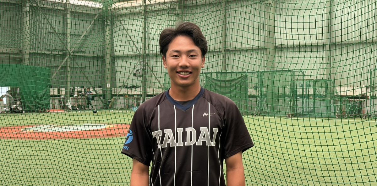 森翔斗主将（スポーツ科学部3年、兵庫・明石商業高校） 【大阪体育大学】