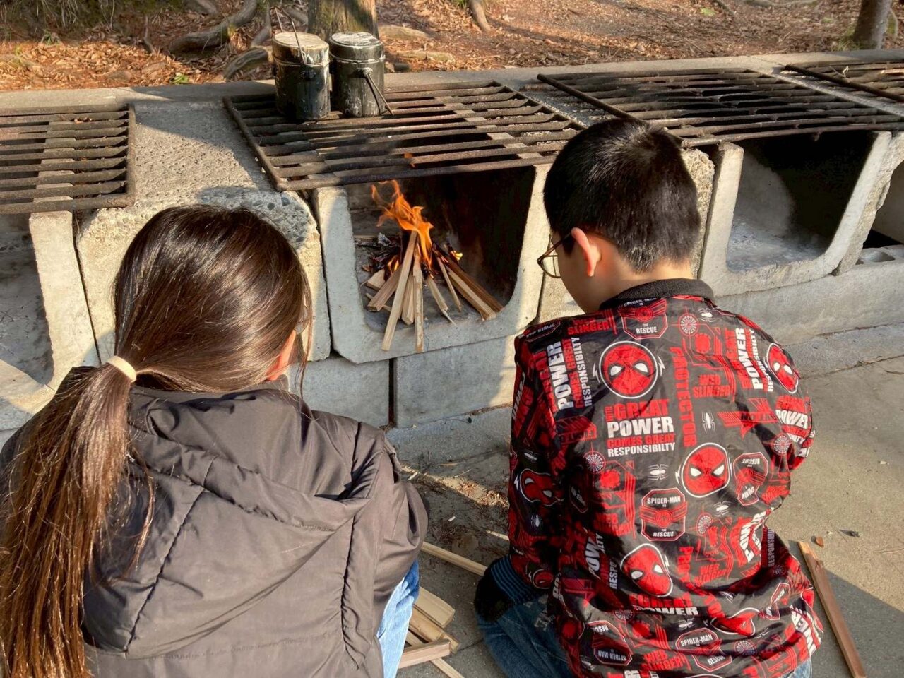 野外炊事 【大阪体育大学】